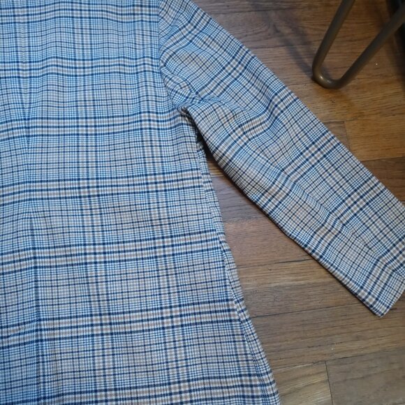 J. Jill Plaid Blazer in Tan and Black - Picture 10 of 16